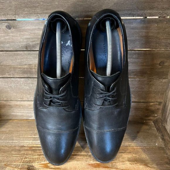 Mens Cole Haan Lenox Hill Grand OS Black Leather Dress Oxfords Shoes Size 10.5 M main image 5